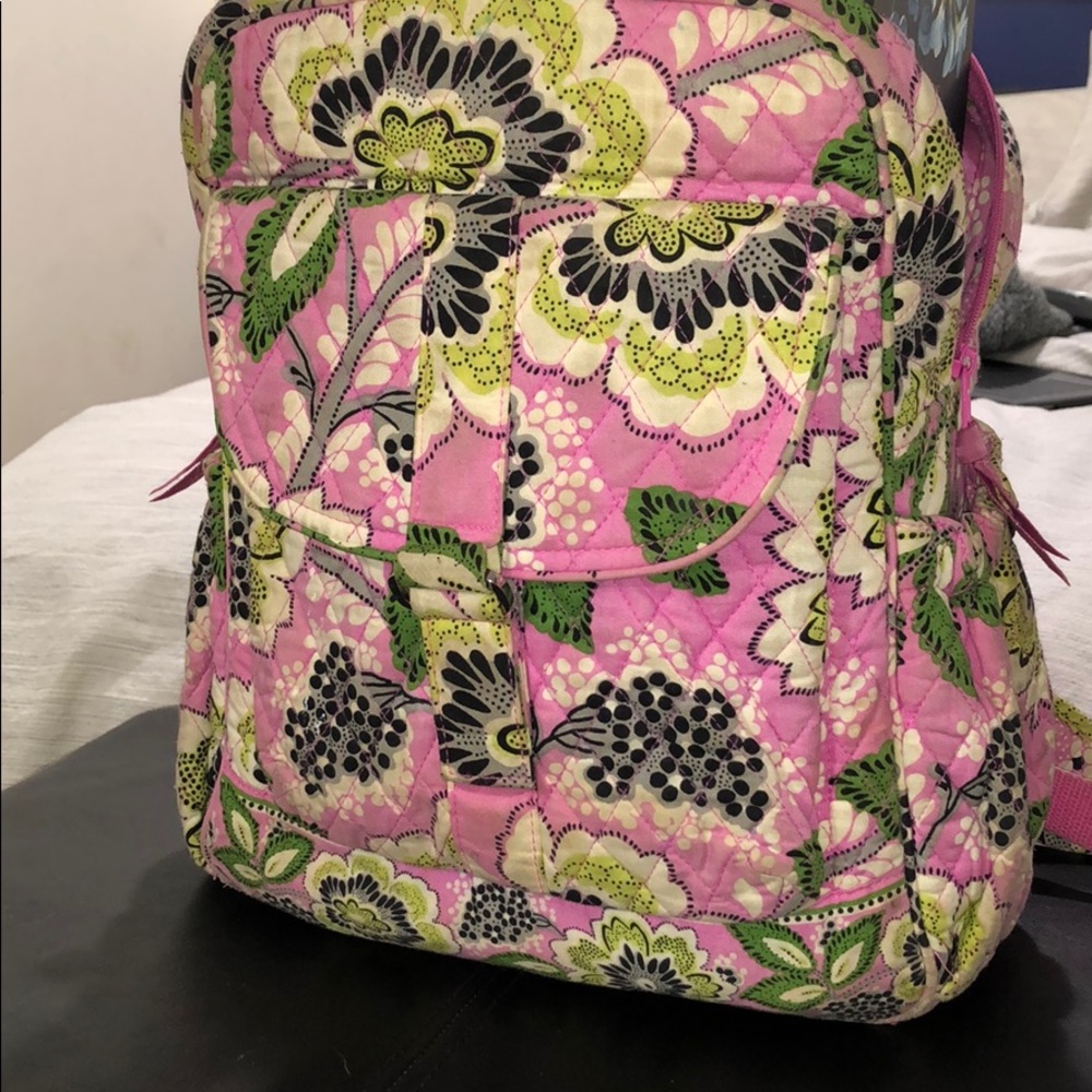 Floral quilted Backpack